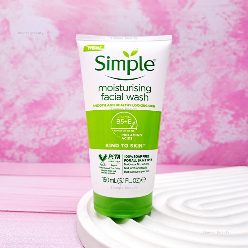 ژل شستشو سیمپل مدل Moisturising حجم 150 میل