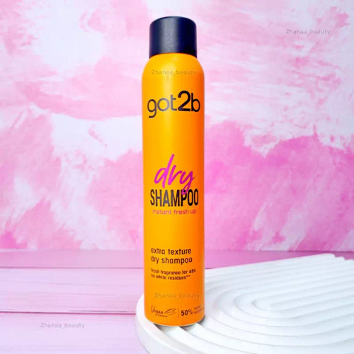 شامپو خشک گات تو بی نارنجی مدل Extra Texture حجم 200 میل