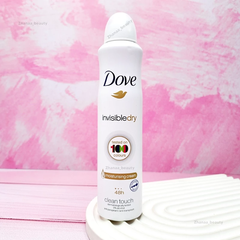اسپری ضد تعریق داو مدل سفید invisible dry 100 حجم 250 میل